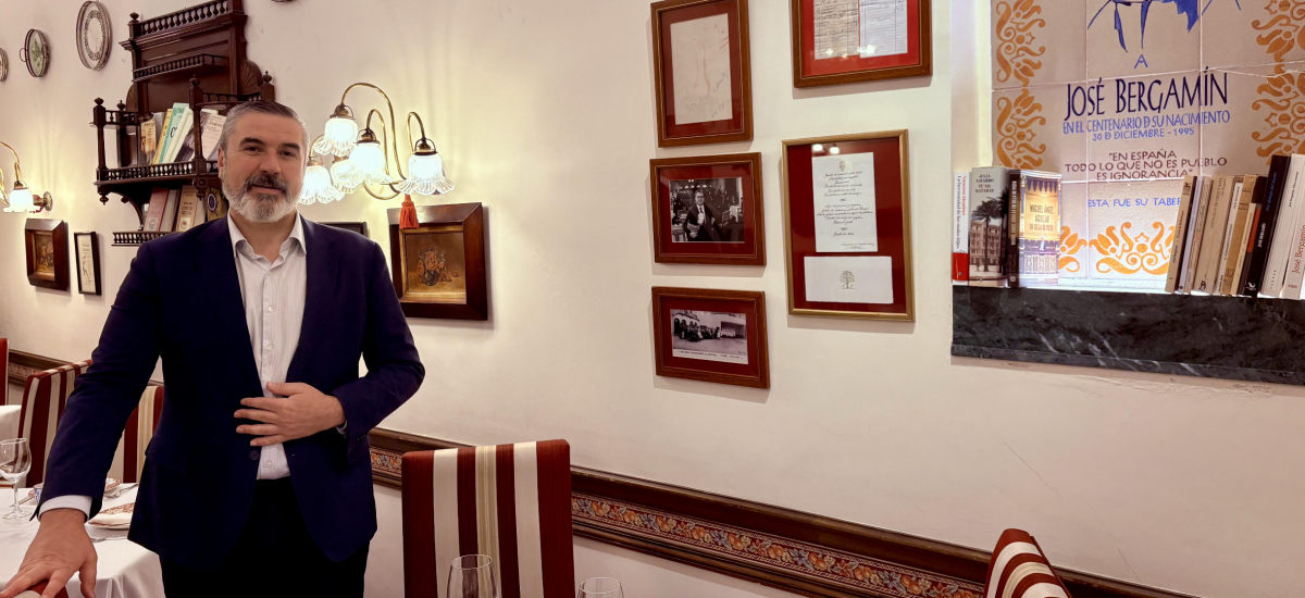 IVÁN DE LOS ÁNGELES: «Pensar en global, actuar en local; pensar en el futuro pero operar en el presente»